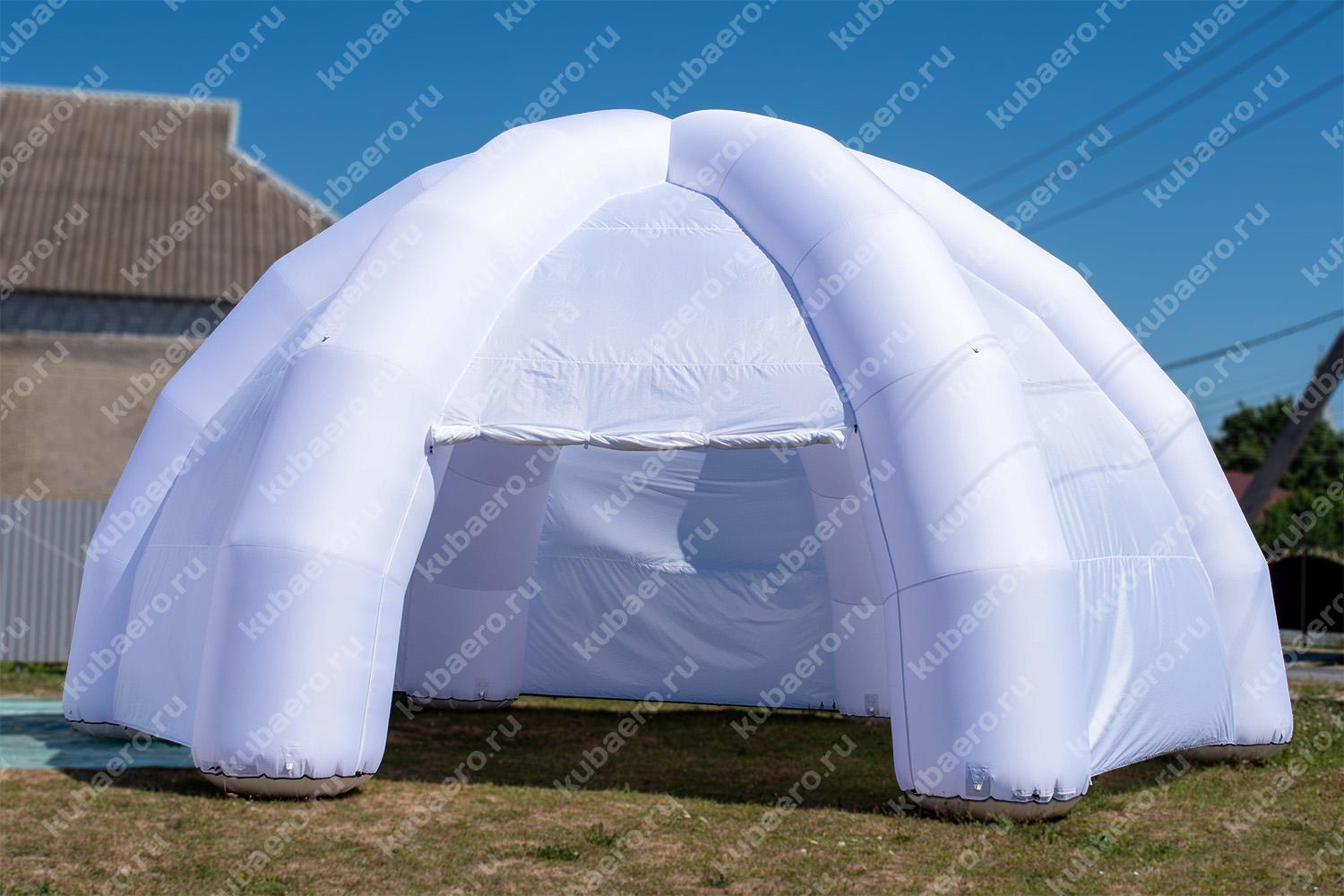 Надувной шатер шести-опорный 10х10х5м